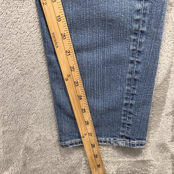 Silver Jeans Co Jeans Womens 32x27 Blue Suki Ankle Slim Stretch Distressed Curvy - Picture 8 of 11